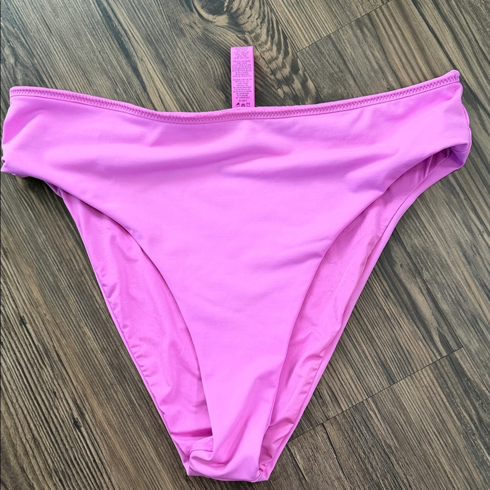 Skims Mid Waist Bottoms Neon Orchid Large